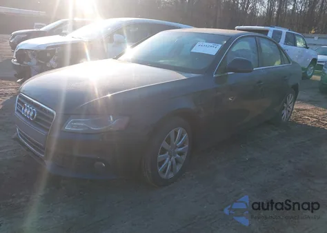 2009 Audi A4 2.0T Premium z USA, uszkodzony, nr VIN WAUSF78K99N023411